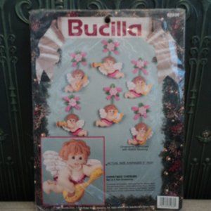 Bucilla Christmas Cherubs ornaments felt craft kit